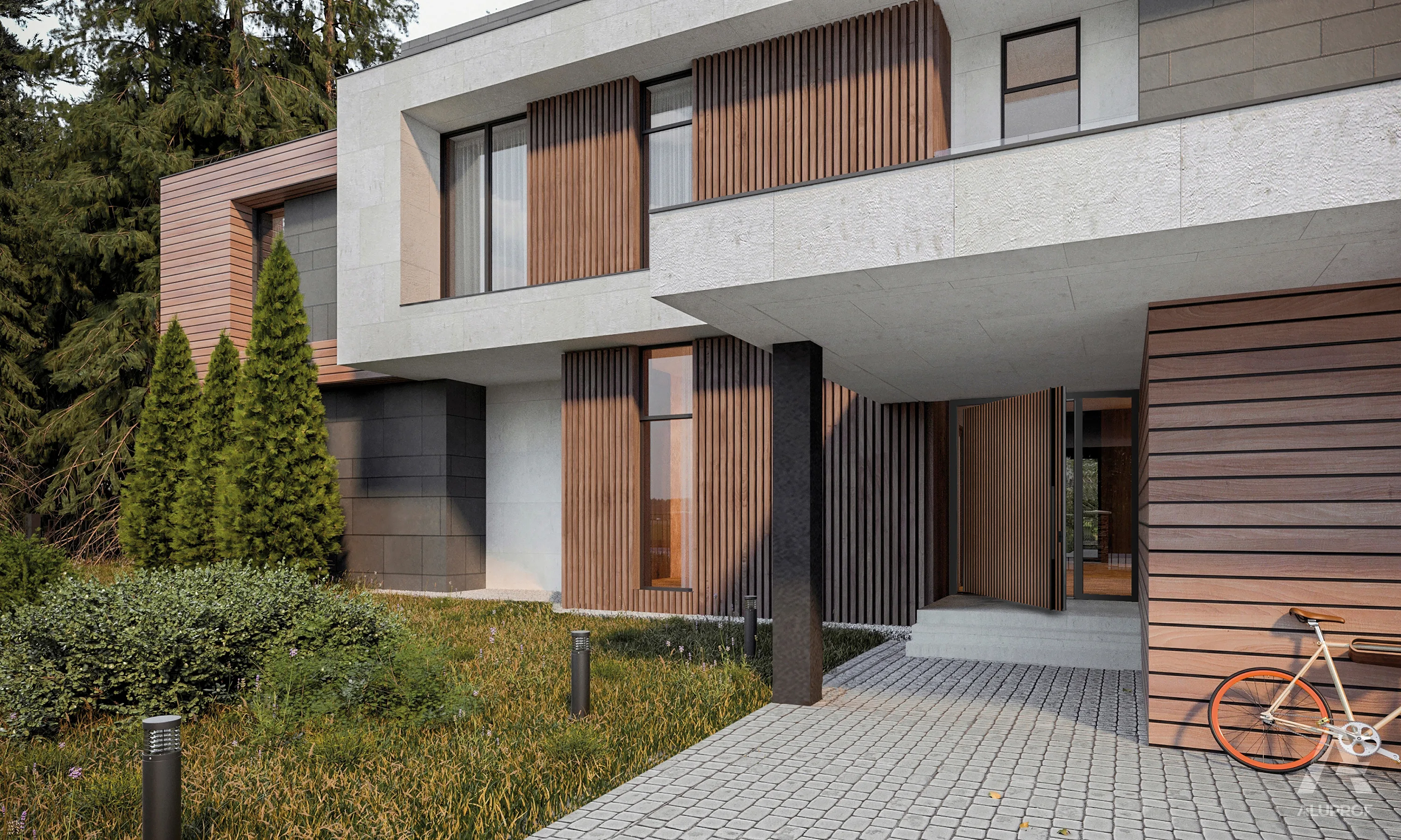 Aluprof MB-86N Pivot Door view 6