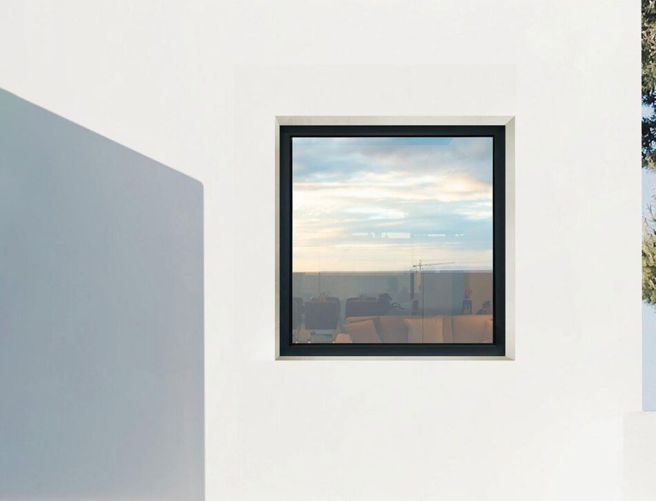 Cortizo Arch Invisible Tilt & Turn Window view 2