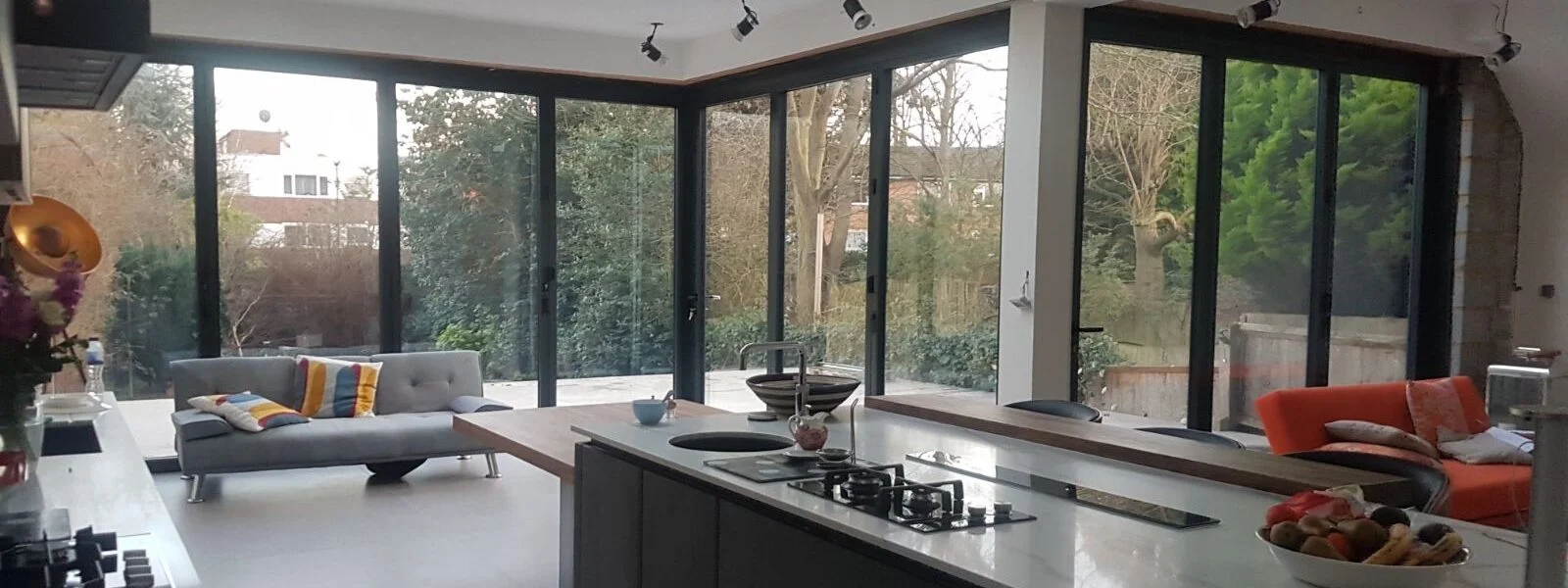 Schuco Cornerless Bifold Doors